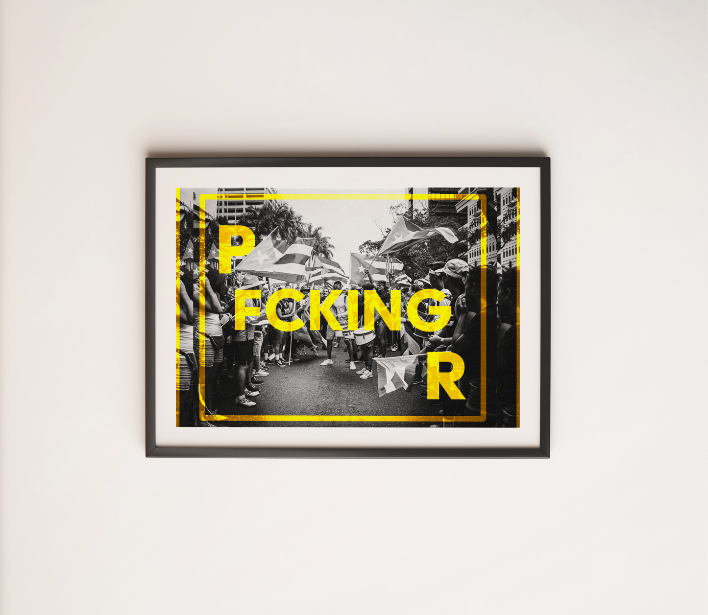 P fcking R Print