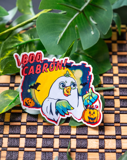 Boo, Cabron! Sticker