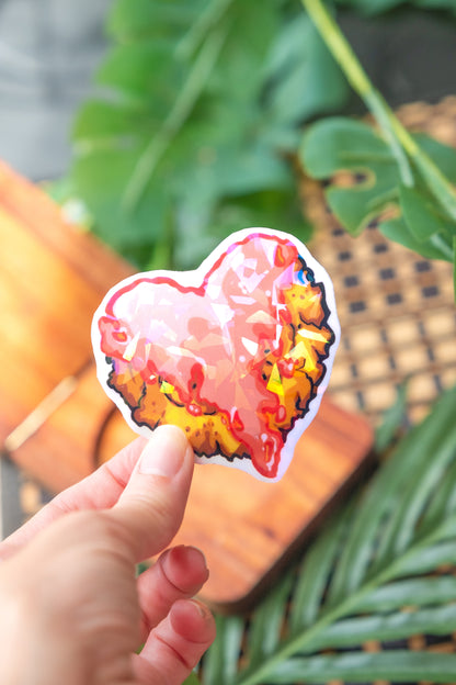 Toston Heart Sticker