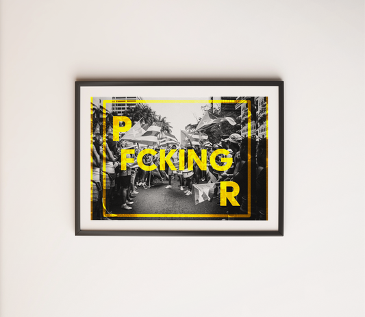 P fcking R Print